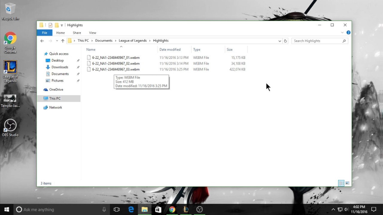 1280x720 Where To Find League Of Legends Replay