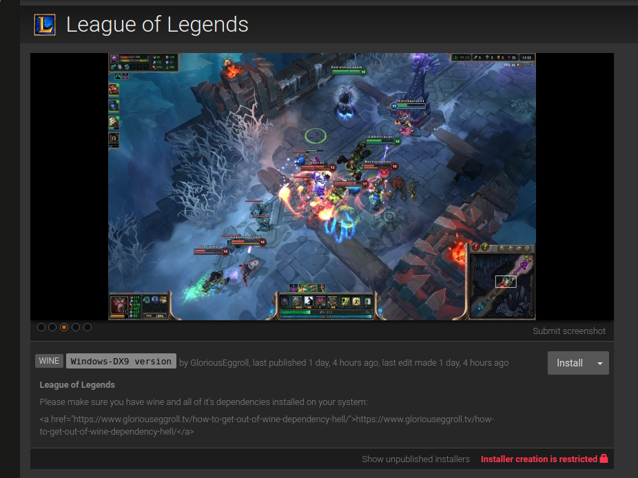 926x694 Installing League Of Legends On Ubuntu