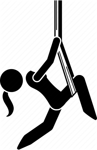 333x512 Aerial, Hanging, Lean, Practice, Practicing, Woman, Yoga Icon