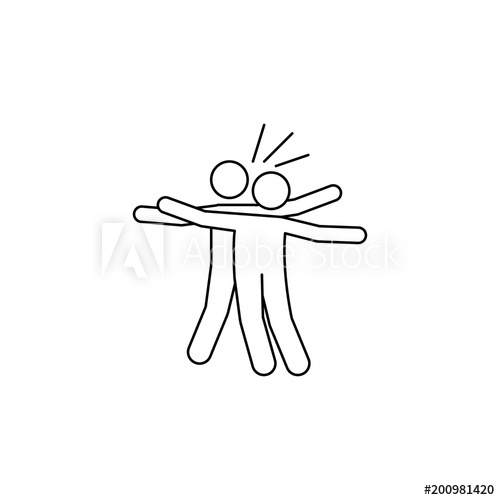 500x500 Salute With A Leap Icon Element Of People Celebrating For Mobile