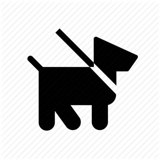 512x512 Dog, Leash, Navigation, Pet, Pet Dog, Sign, Walk Icon