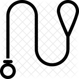 256x256 Dog Leash Icon Of Line Style