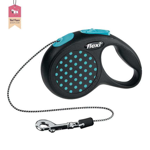 640x640 Flexi Style Icon Design Cord Leash Red Paws Pet Spa Shop