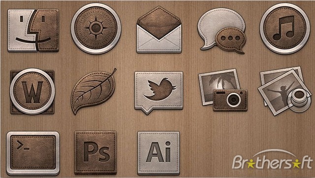 640x362 Download Free Leather Icons, Leather Icons Download