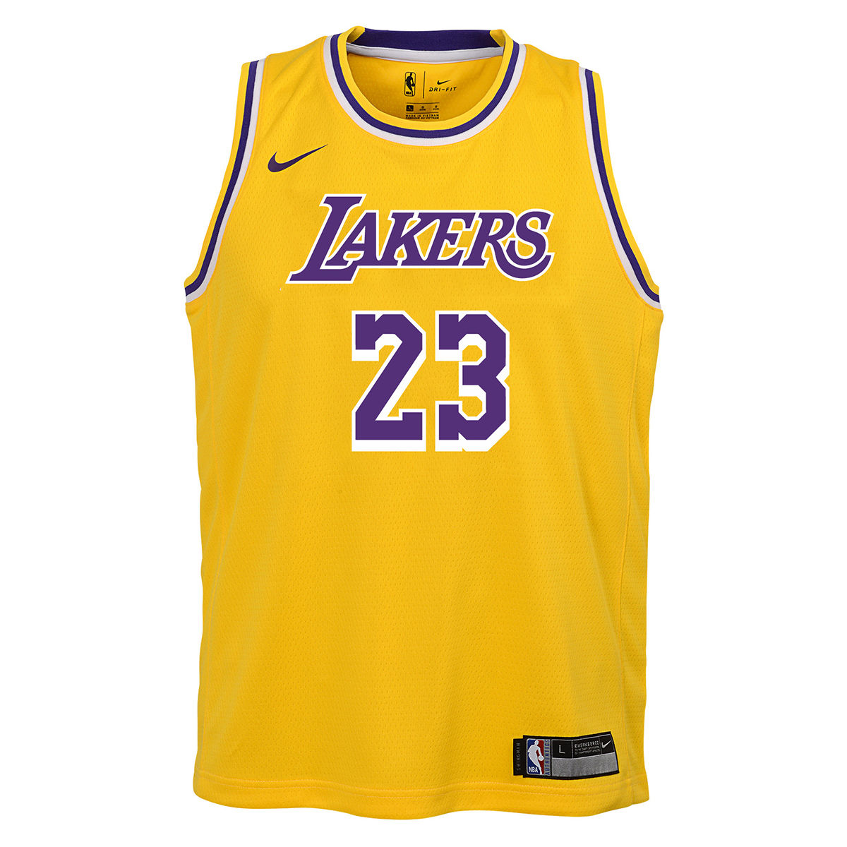 1200x1200 Nike Los Angeles Lakers Lebron James Icon Kids Swingman