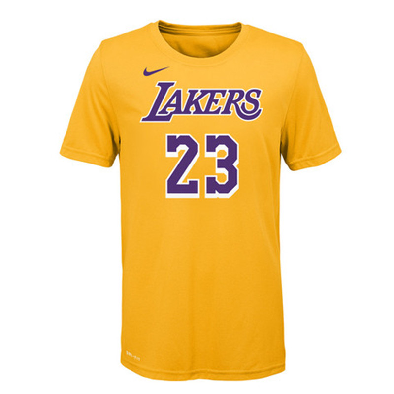 800x800 Buy Yellow Lebron James Icon Nameampnumber Tee