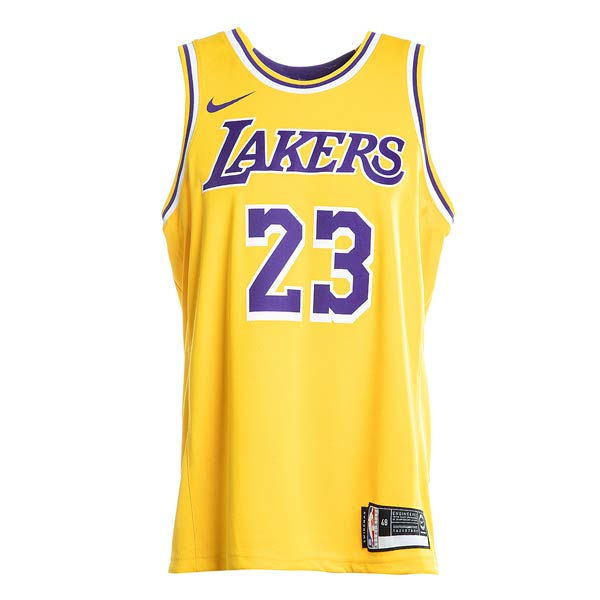 600x600 Nike Nba Swingman Jersey Lebron James La Lakers Icon Amarillo
