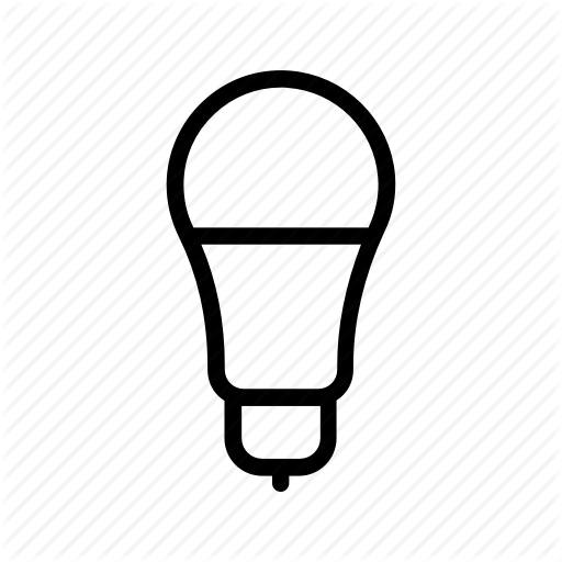 Led Bulb Icon