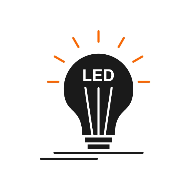 640x640 Led Bulb Icon For Your Project, Led Bulb, Bulb, Idea Png