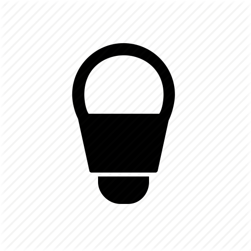 512x512 Bulb, Electric, Energy, Fluorescent, L Led, Light Icon