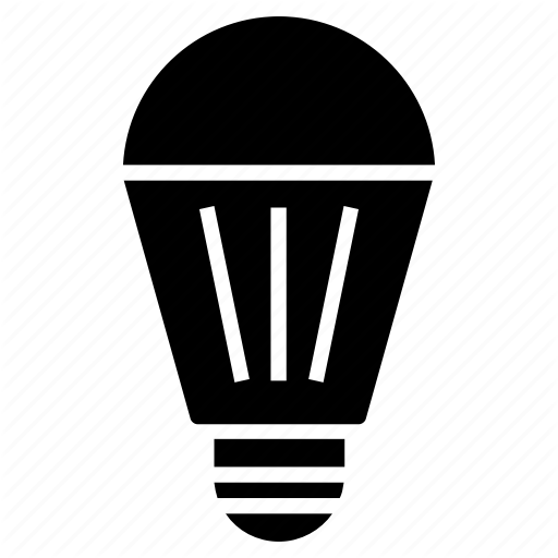512x512 Bulb, Electric Light, Energy Saver, Led Bulb, Light Bulb Icon