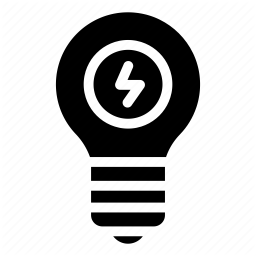 512x512 Bulb, Electric Light, Incandescent L Led Bulb, Light Bulb Icon