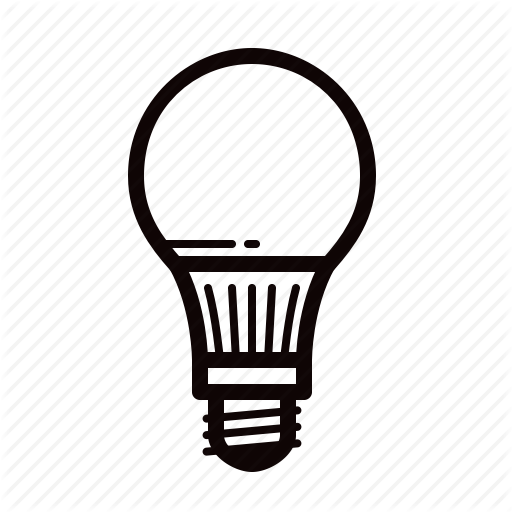 512x512 Bulb, Led, Light, Lightbulb Icon