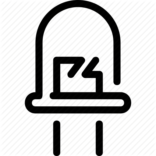 512x512 Bulb, Diode, Led, Light, Lighting Icon