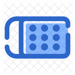 256x256 Led Light Icon Of Colored Outline Style