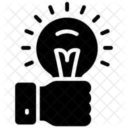 256x256 Led Light Icon Of Glyph Style