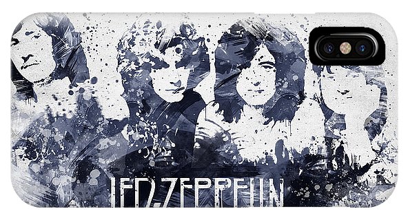 592x316 Led Zeppelin Portrait Iphone X Case For Sale