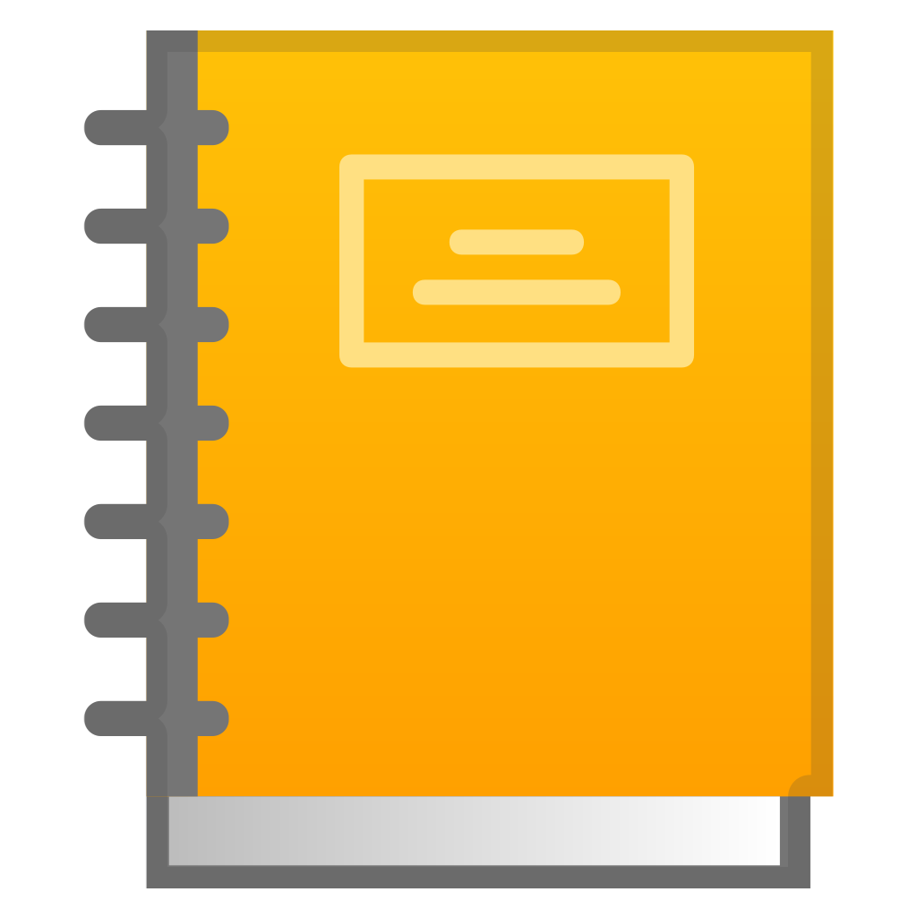 1024x1024 Ledger Icon Noto Emoji Objects Iconset Google