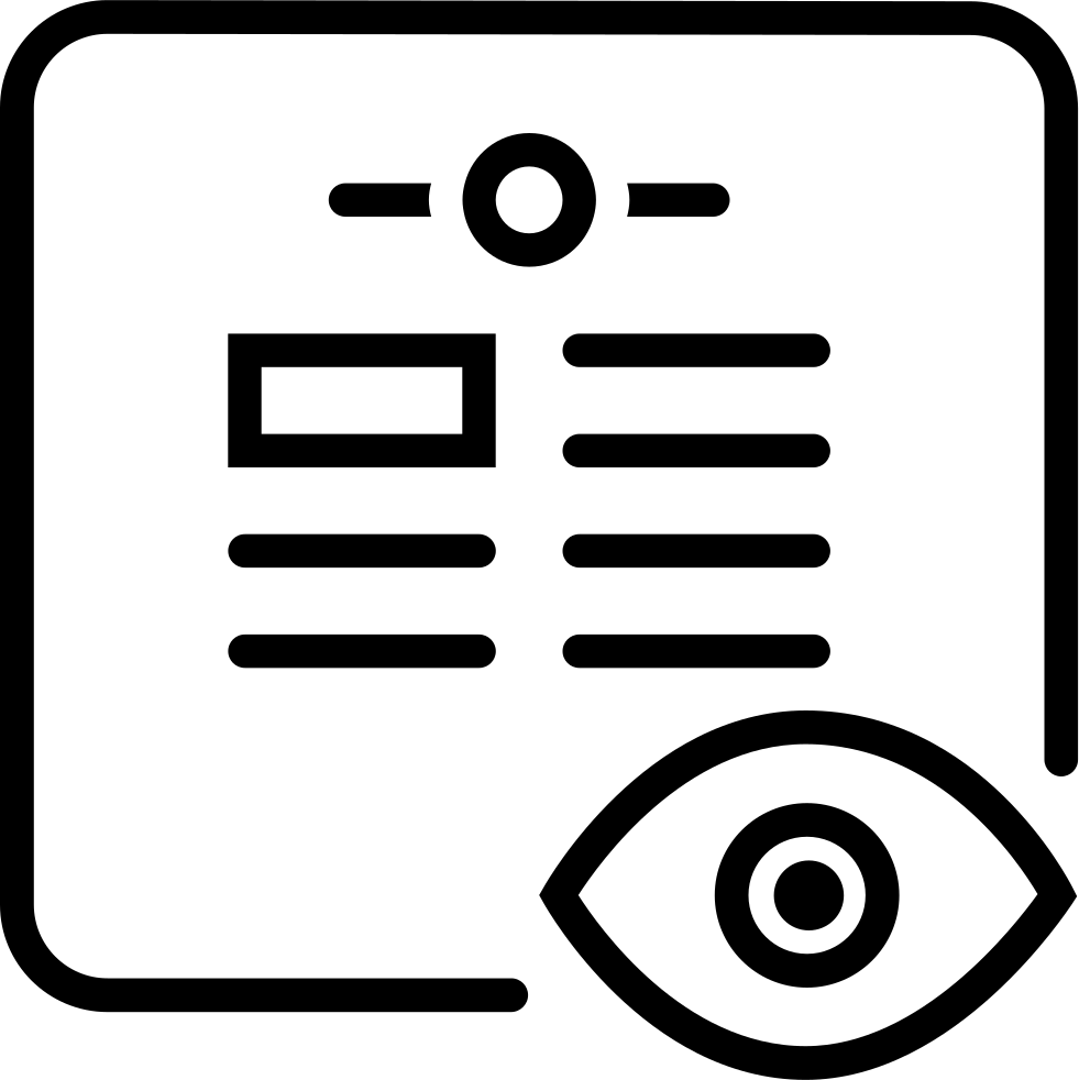 981x982 The Necessary Material Monitoring Ledger Png Icon Free
