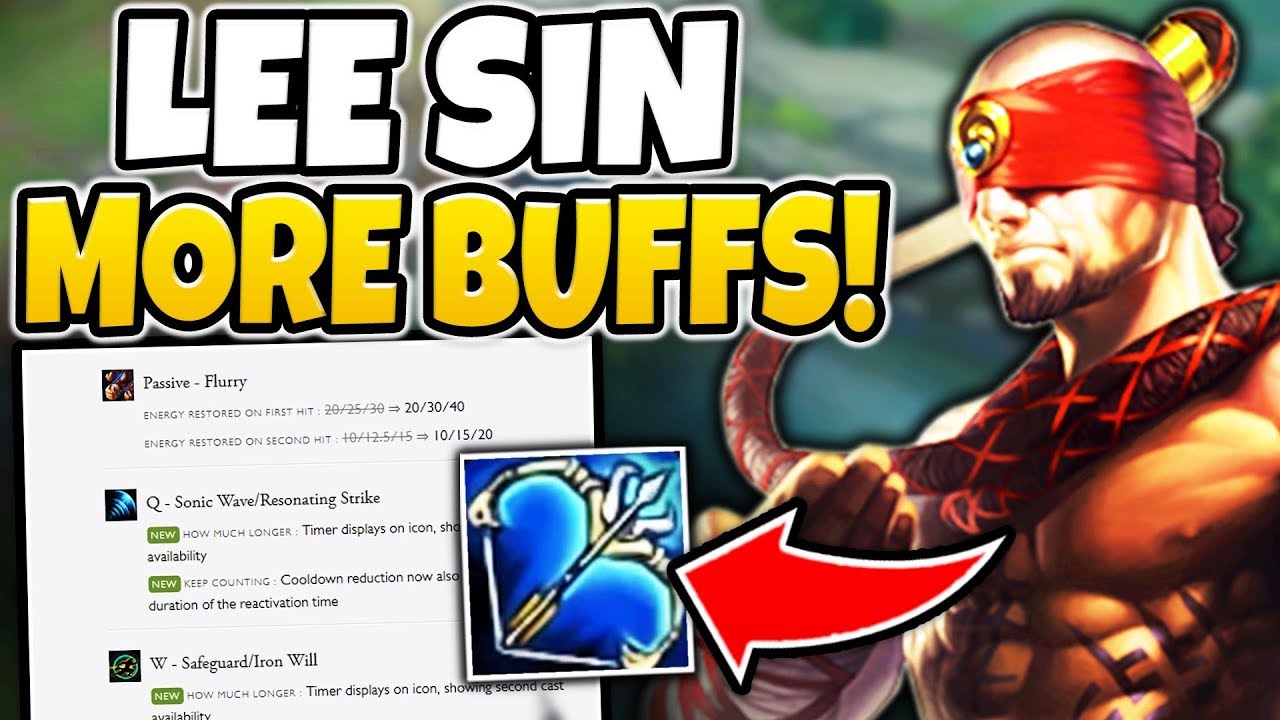 1280x720 What Are These New Lee Sin Buffs! Cdr Lee Broken Now Patch
