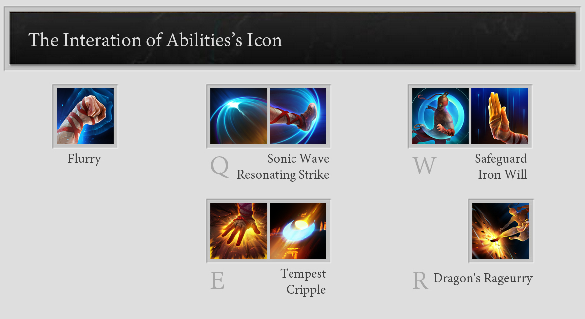 1174x641 League Of Legends Leesin Theme Ui On Behance