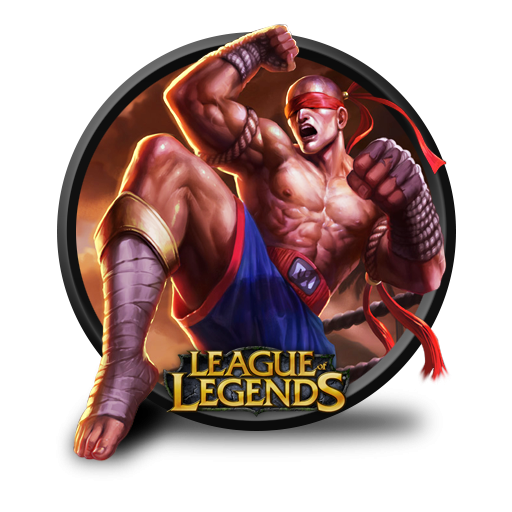 512x512 League Of Legends Lee Sin Icon, Png Clipart Image