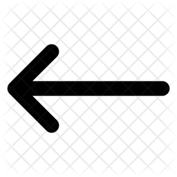 256x256 Left Arrow Icon Of Line Style