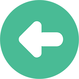 256x256 Arrow Left Icon Download Flat Round Icons Iconspedia