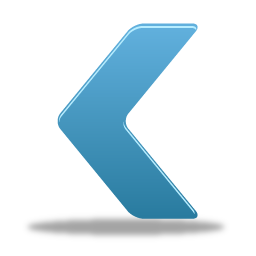 256x256 Navigate Left Icon Pretty Office Iconset Custom Icon Design