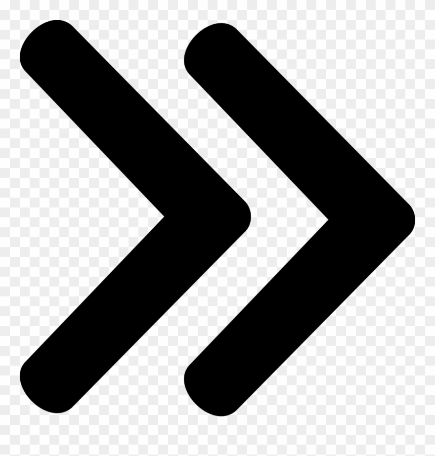 880x923 Double Arrow Png