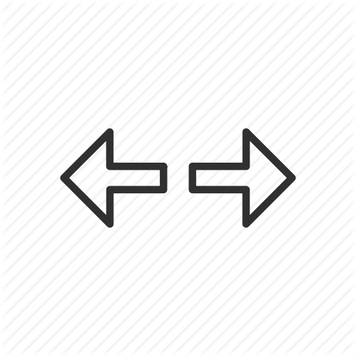 512x512 Arrow, Arrow Left And Right, Arrows, Direction, Left And Right