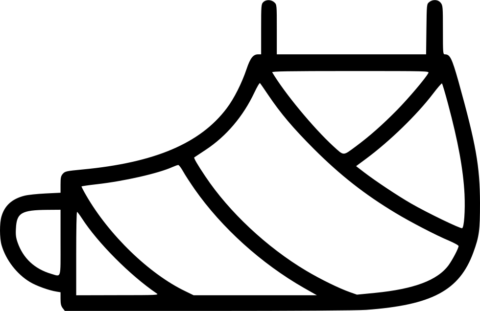 980x636 Broken Leg Cast Injury Bandage Treatment Png Icon Free