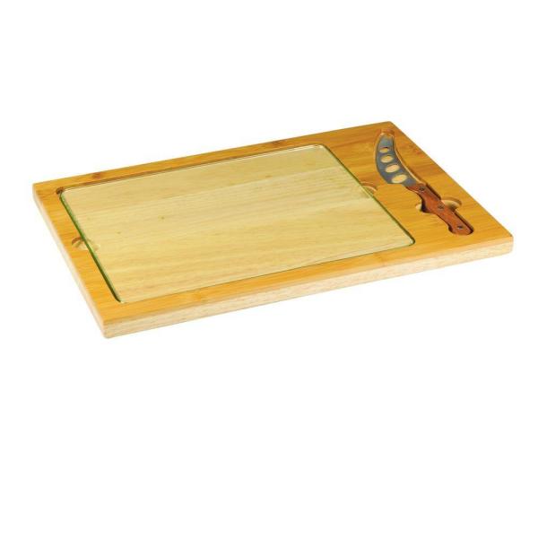 600x600 Legacy Icon Piece Bamboo Cutting Board With Cutting Tray