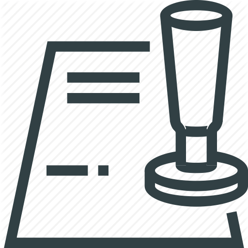 512x512 Document, Mail, Seal, Stamp Icon