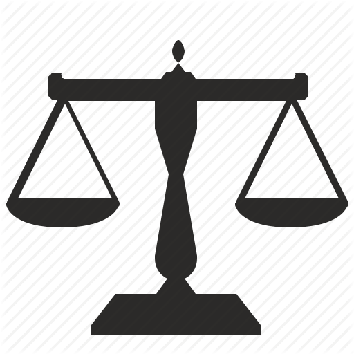512x512 Court, Justice, Law, Scales Icon