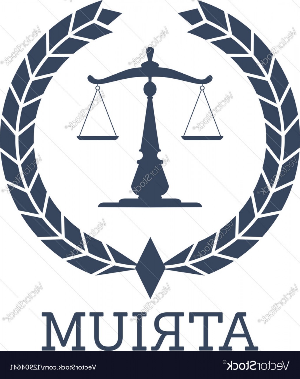 1029x1296 Legal Company Icon Justice Scales Wreath Vector Hoodamathrun
