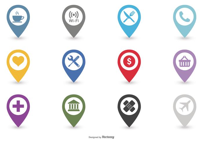 Map Legend Icon Set 700x490 Map Legend Icon Set