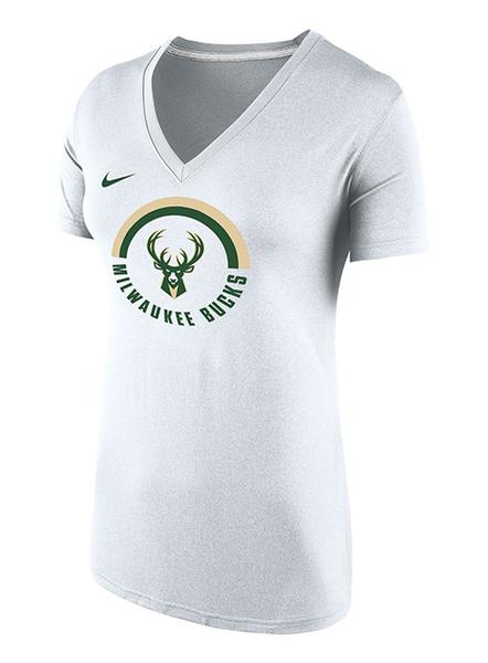 Women's Nike Legend Icon Milwaukee Bucks V Neck T Shirt Bucks 442x600 Women's Nike Legend Icon Milwaukee Bucks V Neck T Shirt Bucks