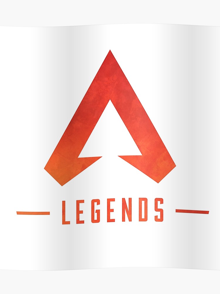 Apex Legends T Shirt Merch Icon Red Poster 750x1000 Apex Legends T Shirt Merch Icon Red Poster