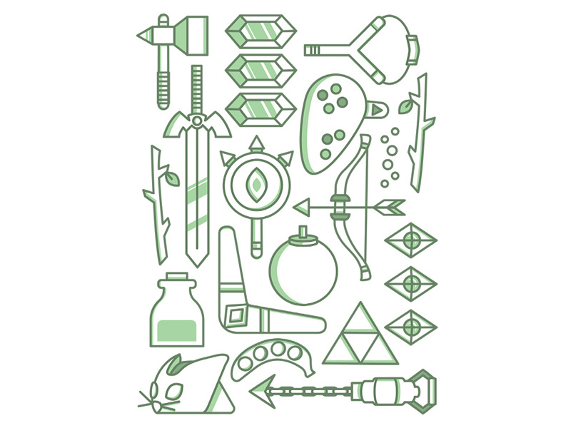 800x600 Legend Of Zelda Icons