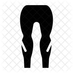 256x256 Leggings Icon Of Glyph Style