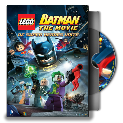 512x512 Dvd Folder Icon Lego Batman The Movie
