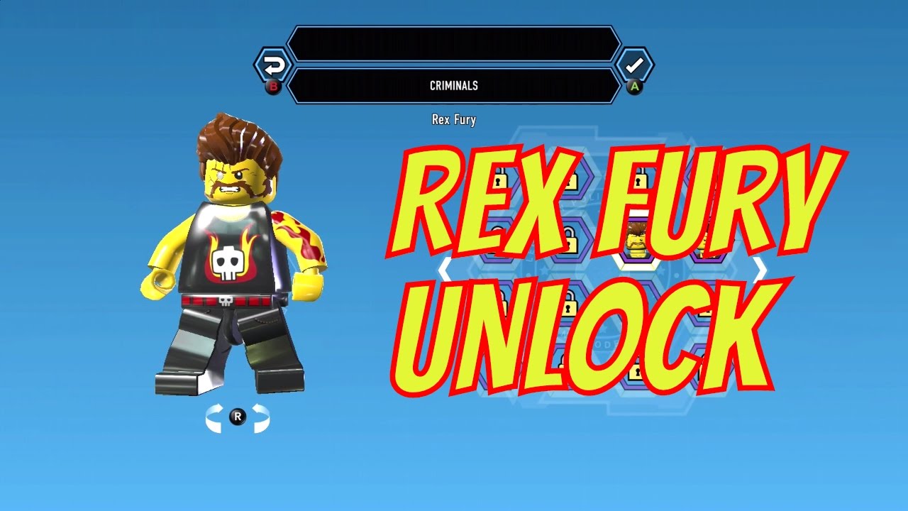 1280x720 Lego City Undercover Remastered Rex Fury Unlock Location And Free