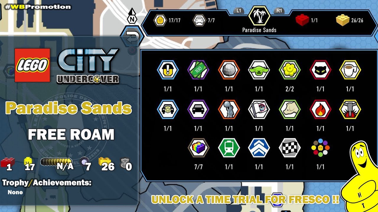 1280x720 Lego City Undercover Paradise Sands Free Roam