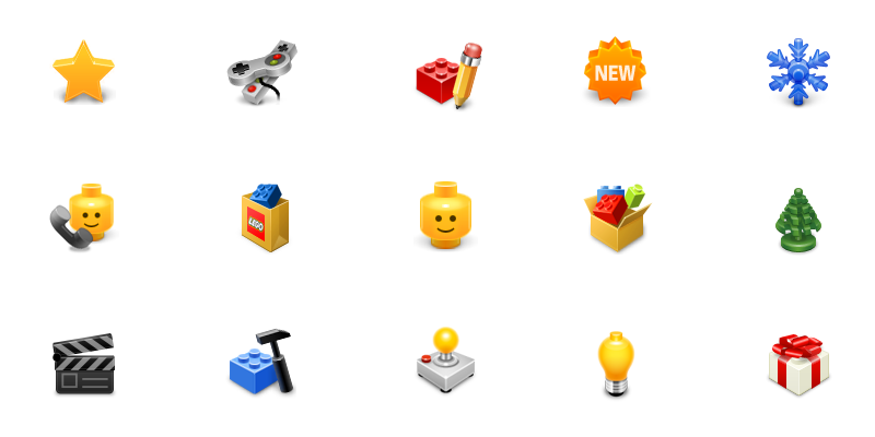 800x400 Lego Icon Suite Iconfactory Portfolio