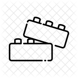 256x256 Lego Icon Of Line Style