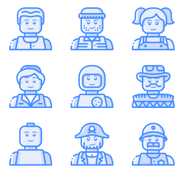 600x564 Lego Icons