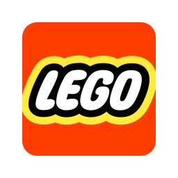 256x256 Lego Logo Icon Of Flat Style