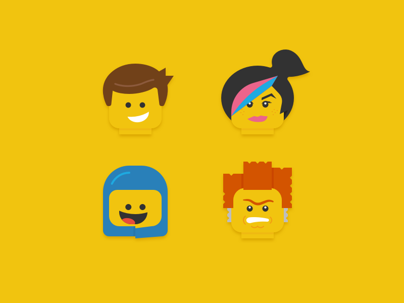 800x600 Lego Movie Icons