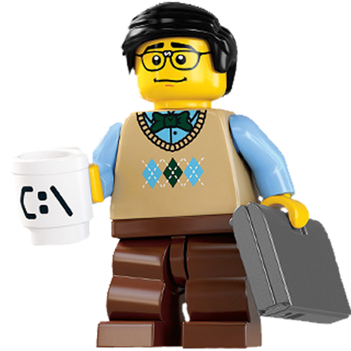 512x512 Computer, Guy, Lego Icon